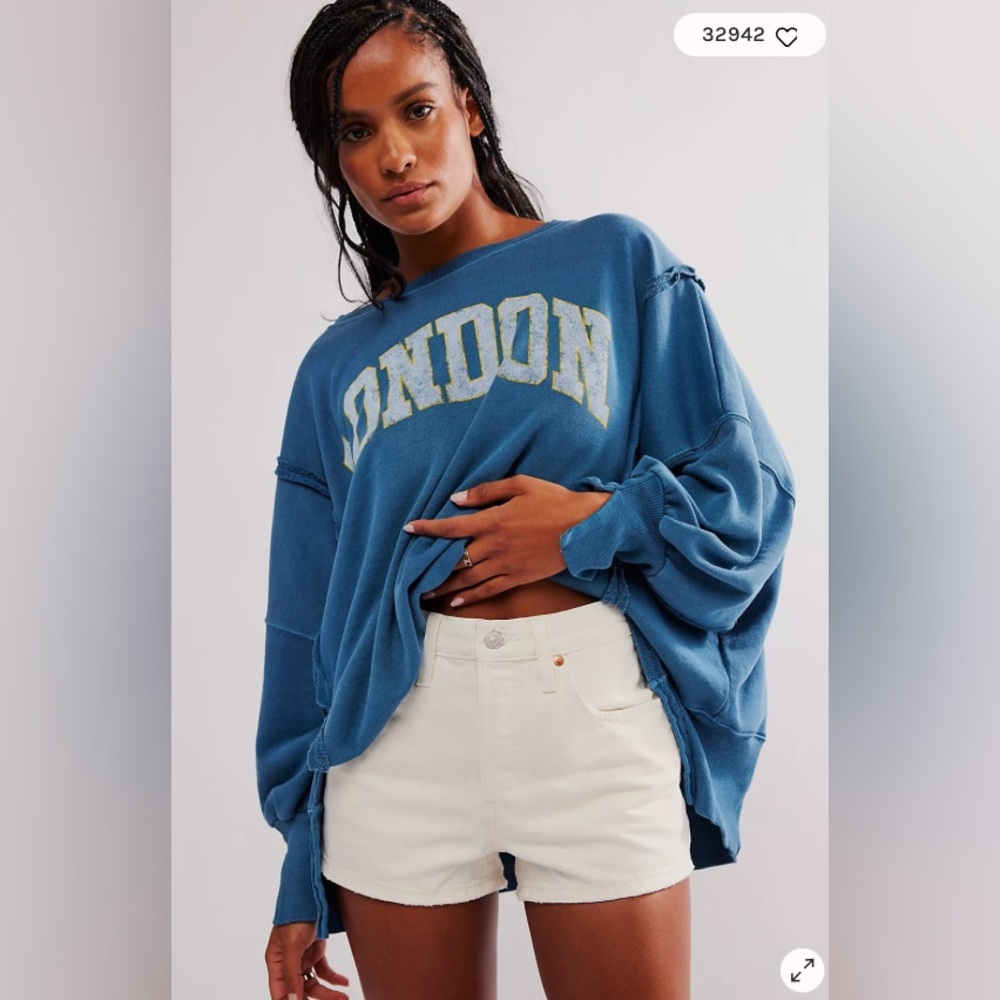 Levi’s 501 High Rise Denim Shorts